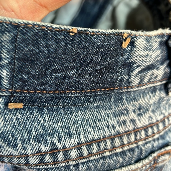 Levi's Classic vintage Orange tab Blue acid wash Jeans‎ size 18 - Picture 5 of 13